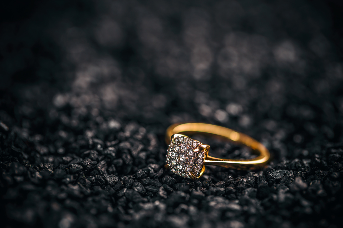 Jewellery diamond ring